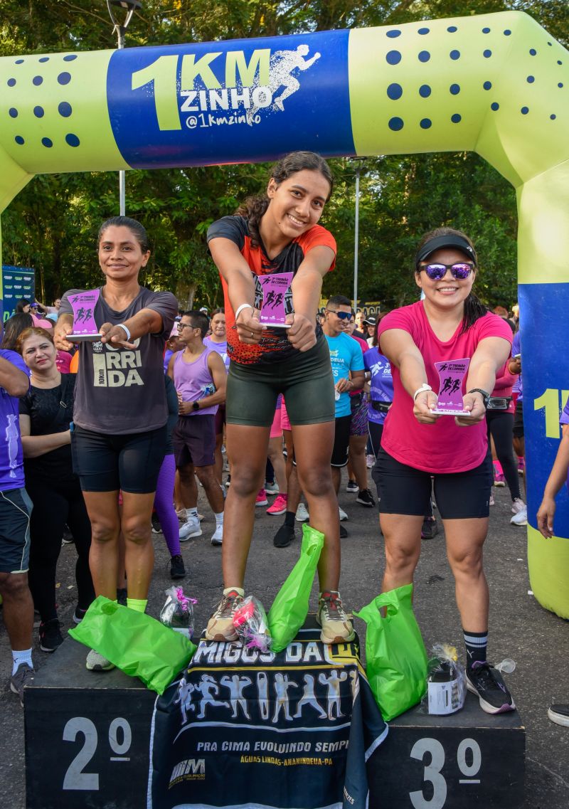 3º Treinão de corrida alusivo agosto lilás no bosque Marajoara
