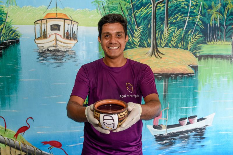 Entrega do Selo Açaí Bom Que Só no Açaí Metrópole na avenida Mário Covas