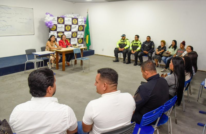Reunião de trabalho GGIM no Comando da Polícia Municipal de Ananindeua