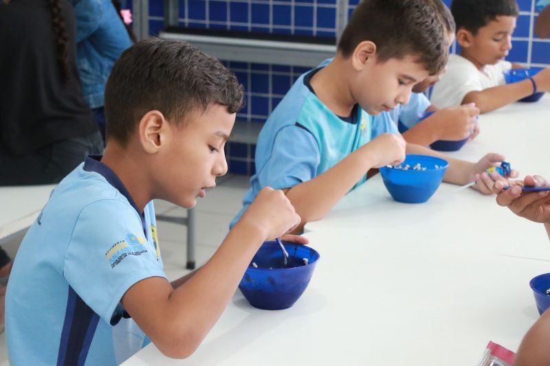Tá na Hora da Merenda na EMEF Maria Estelita