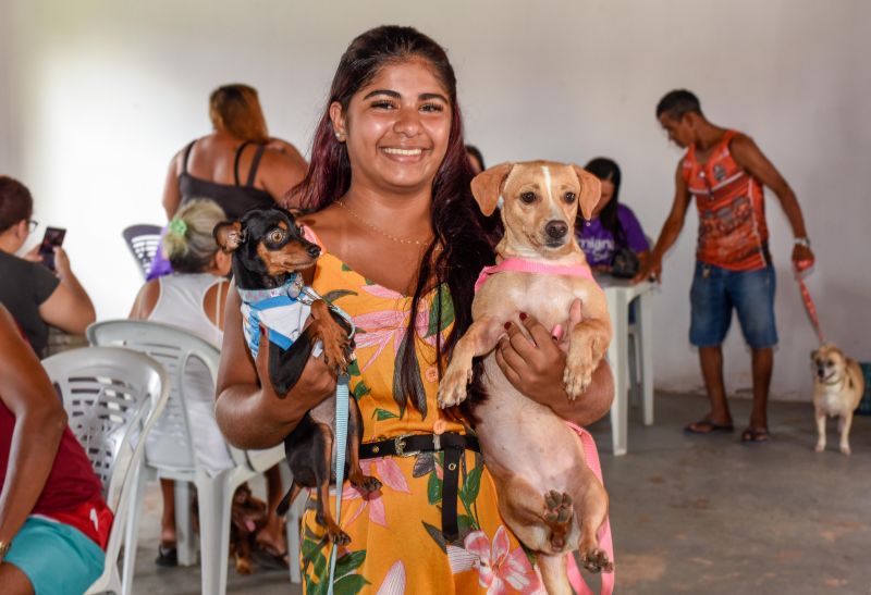 Vet Ananin no centro comunitário do Aurá