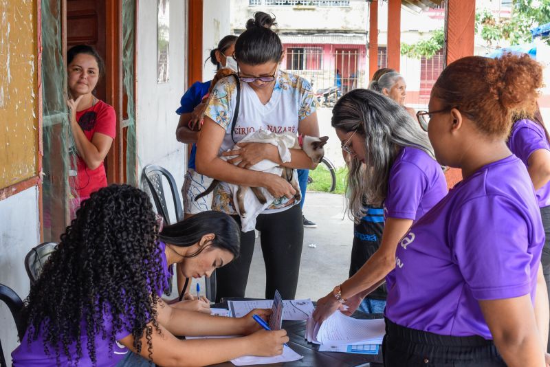 Vet Ananin no centro comunitário do Aurá