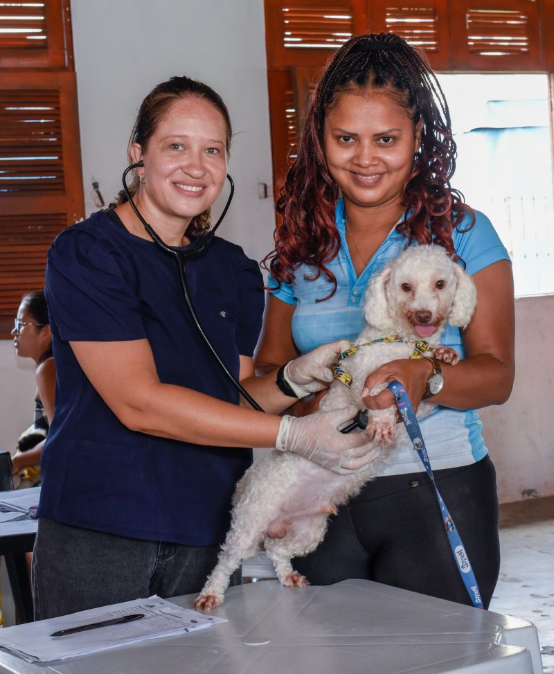 Vet Ananin no centro comunitário do Aurá