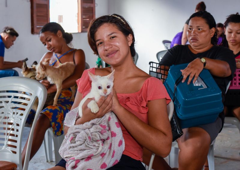 Vet Ananin no centro comunitário do Aurá