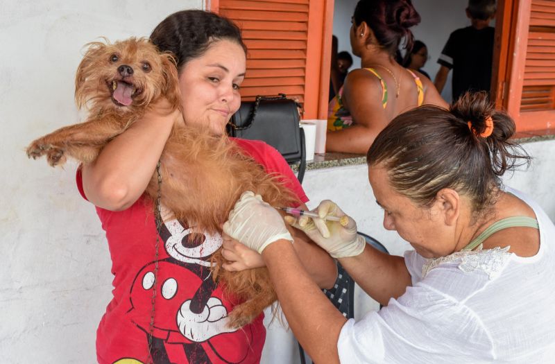 Vet Ananin no centro comunitário do Aurá