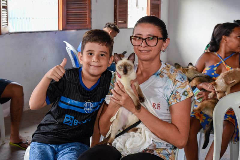 Vet Ananin no centro comunitário do Aurá