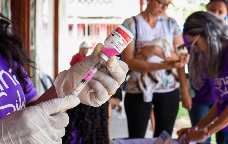 Vet Ananin no centro comunitário do Aurá