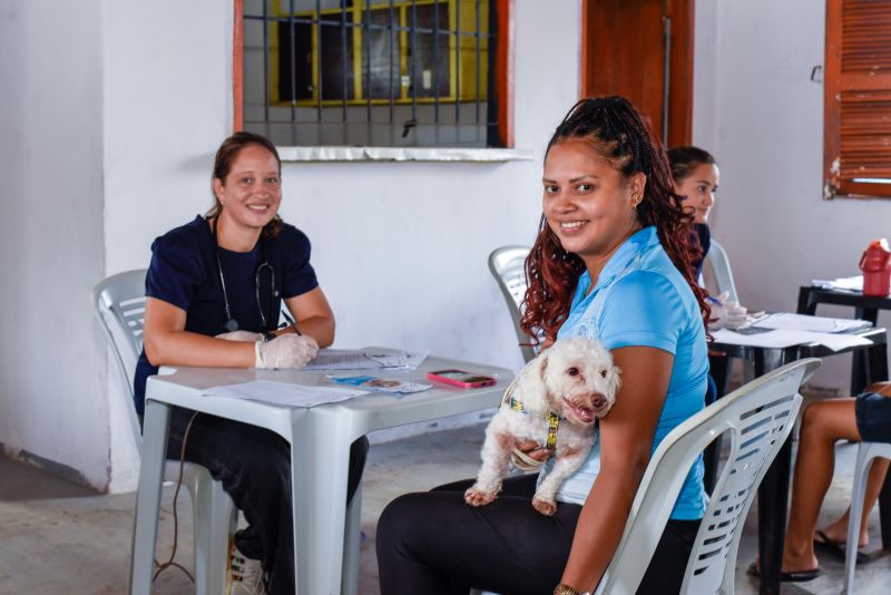 Vet Ananin no centro comunitário do Aurá