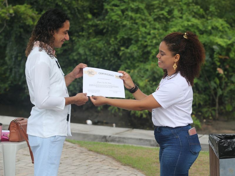 Encerramento do curso Doces que Encantam no Vila Parque Maguary