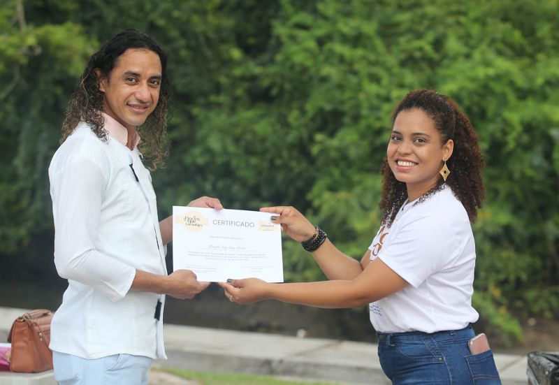 Encerramento do curso Doces que Encantam no Vila Parque Maguary