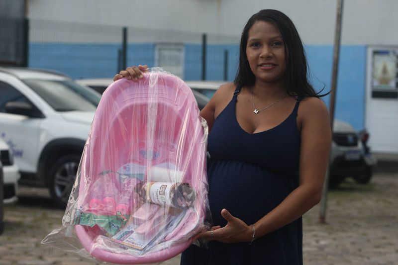 Ação comunitária em alusão Primeira Infância