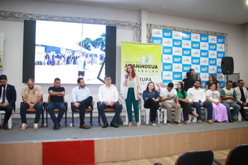 Conferência Municipal de Meio Ambiente no auditório da SEMED