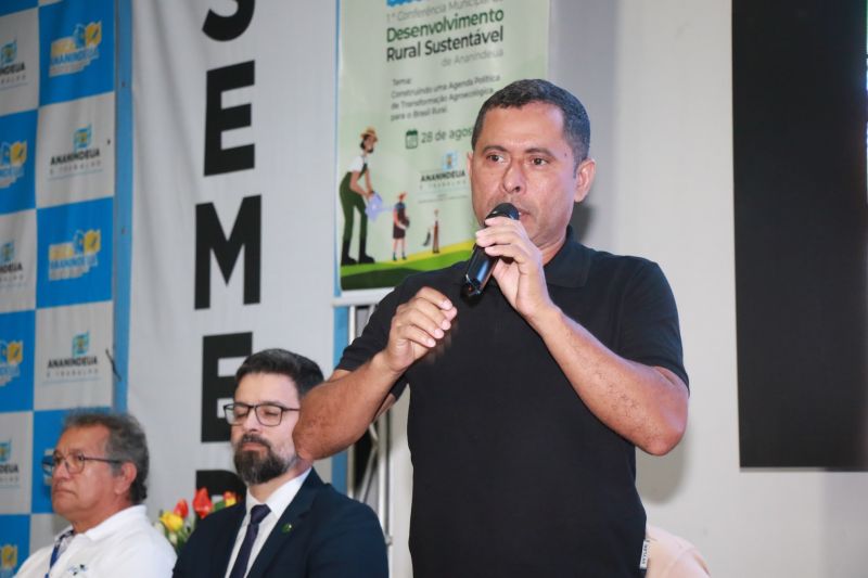 Conferência Municipal de Meio Ambiente no auditório da SEMED