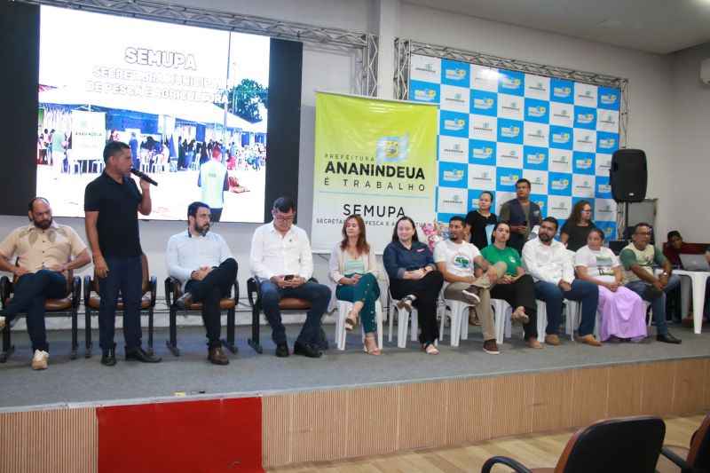 Conferência Municipal de Meio Ambiente no auditório da SEMED