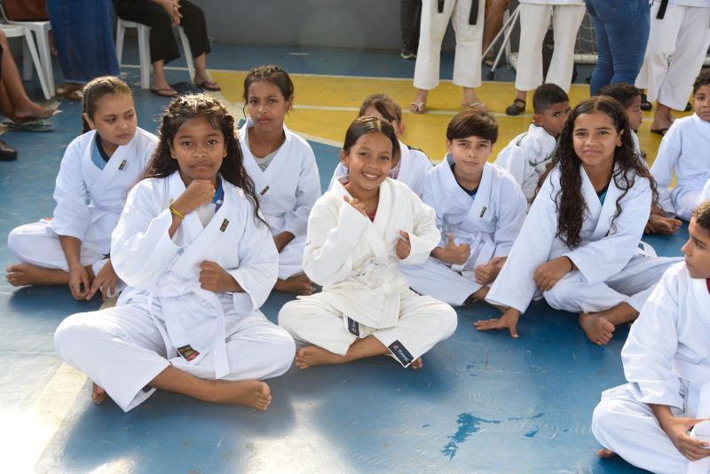 Lançamento do Projeto Lutando pelo Futuro na escola Jardim Amazonia no bairro de Águas Brancas