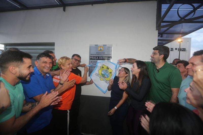 Inauguração da Praça do Estrela na SN18 Cidade Nova ll
