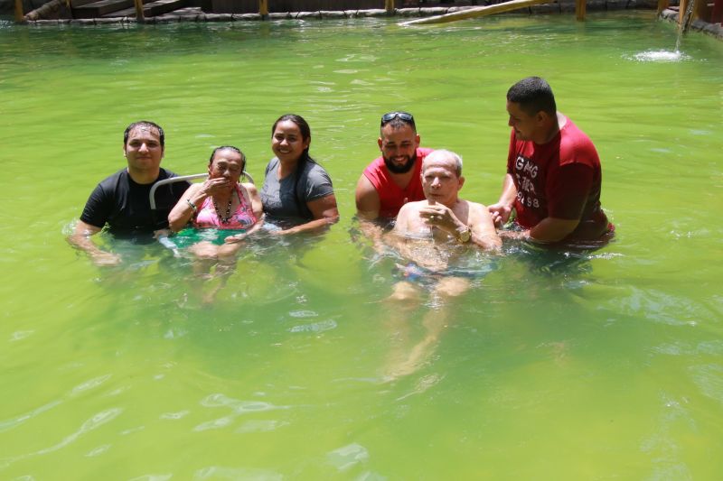 Ação do ILPI no balneário da Família no Curuçambá