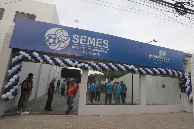 Inauguração da nova Sede da Secretária de Esporte