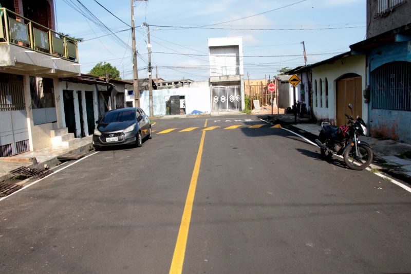 Inauguração asfáltica de ruas do PAAR, Alameda Maloca, Califórnia e Santa Rosa