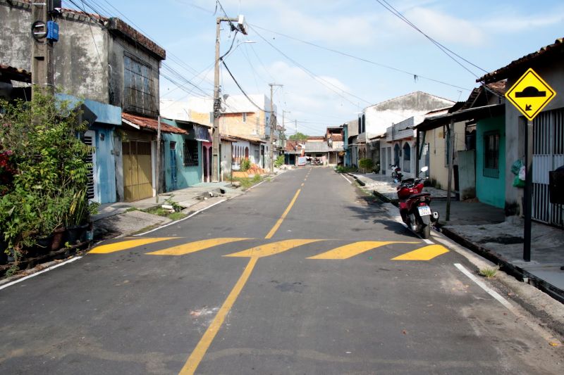 Inauguração asfáltica de ruas do PAAR, Alameda Maloca, Califórnia e Santa Rosa