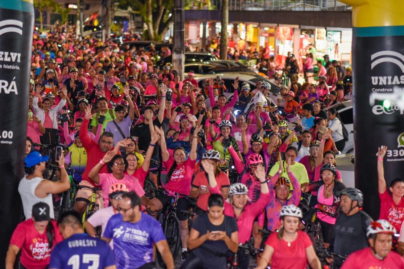 Ciclotur com saída e chegada da praça da Bíblia na Cidade Nova