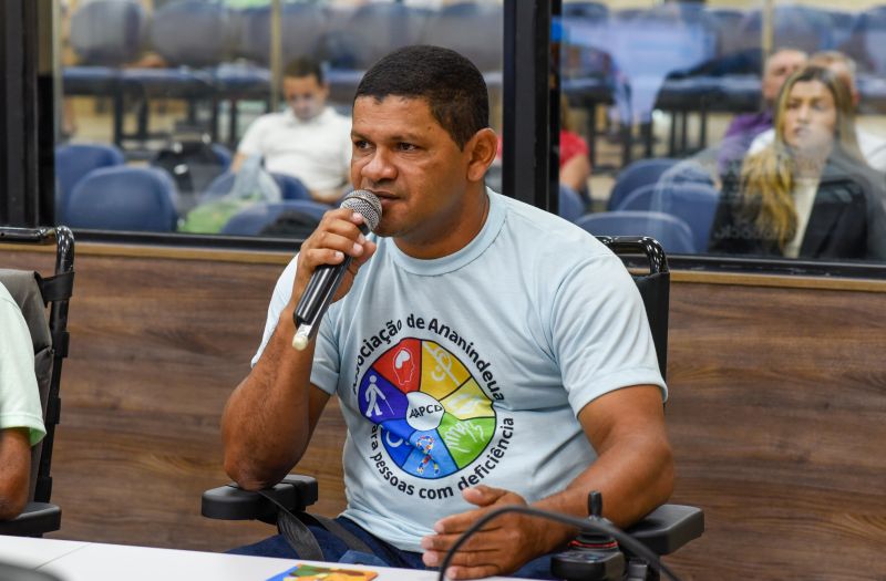 Audiência Ananindeua de Todos Nós no plenário da Camara Municipal de Vereadores