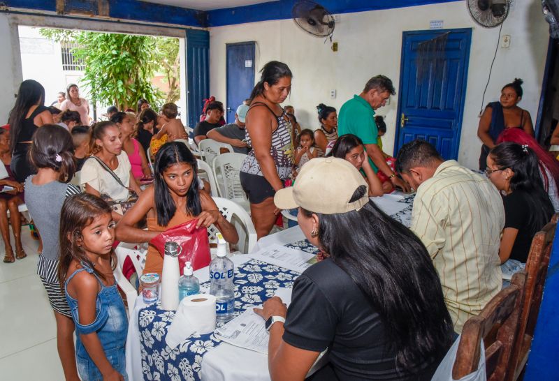 Ação Terreiro de Direitos na sede AFACAB no conjunto Júlia Seffer