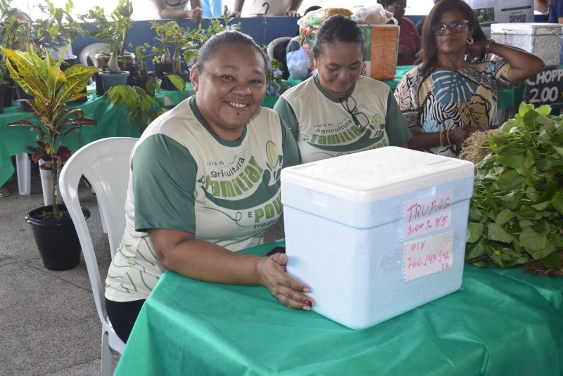 Feira de Agricultura Familiar e Povos Tradicionais no Rotary Club de Ananindeua