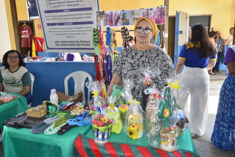 Feira de Agricultura Familiar e Povos Tradicionais no Rotary Club de Ananindeua