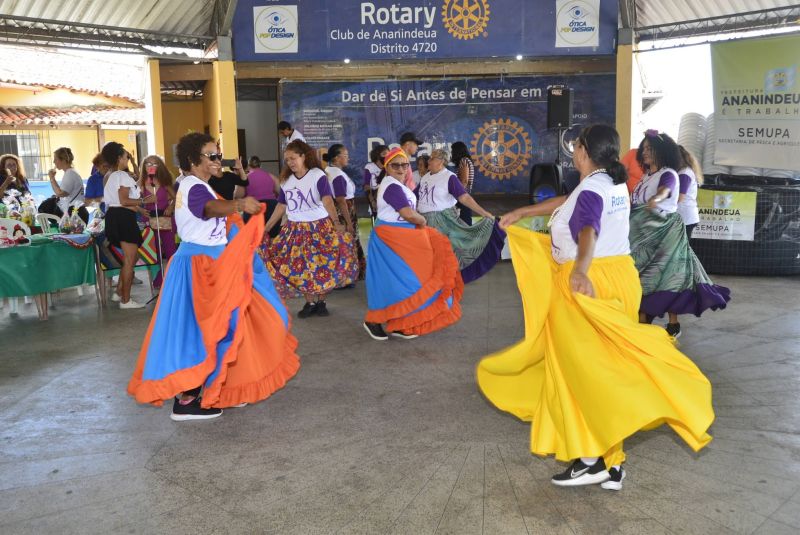 Feira de Agricultura Familiar e Povos Tradicionais no Rotary Club de Ananindeua