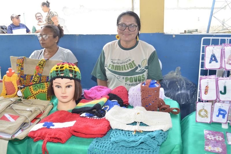 Feira de Agricultura Familiar e Povos Tradicionais no Rotary Club de Ananindeua