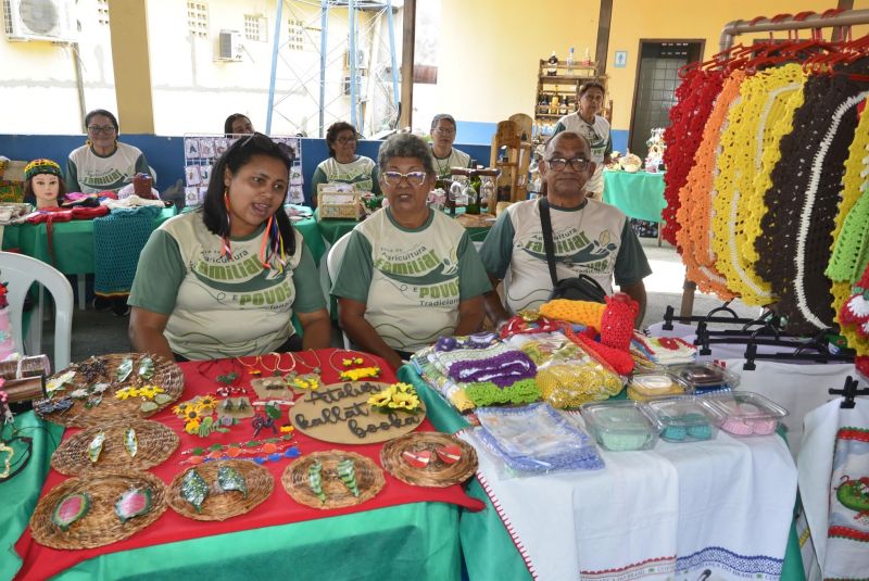 Feira de Agricultura Familiar e Povos Tradicionais no Rotary Club de Ananindeua