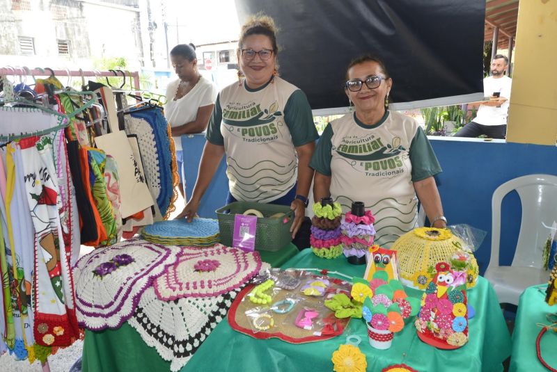 Feira de Agricultura Familiar e Povos Tradicionais no Rotary Club de Ananindeua