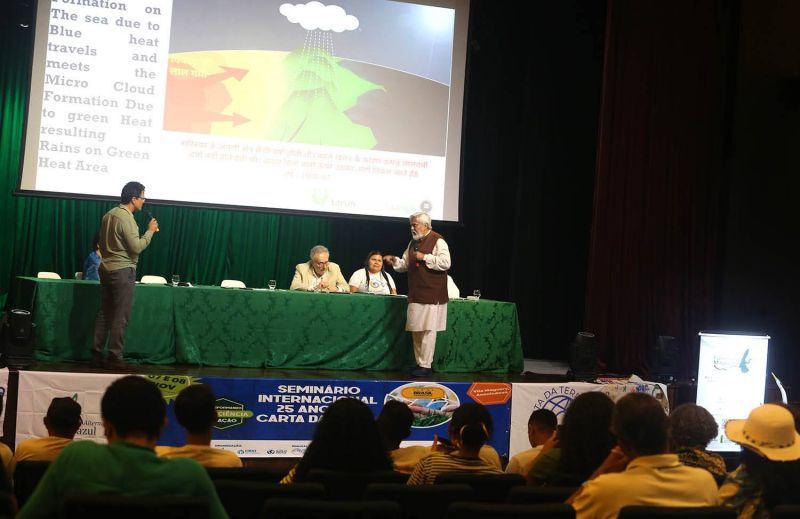 Fórum Internacional Pré Cop 30 no teatro Municipal