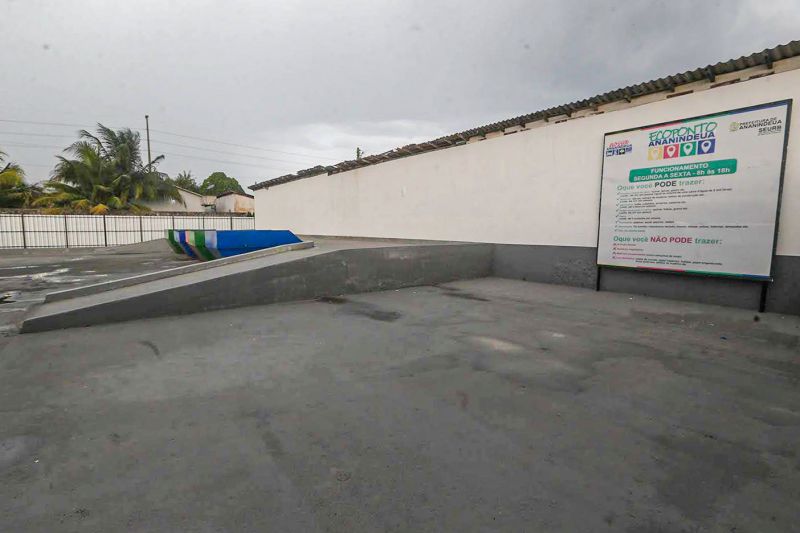 Inauguração do Primeiro Ecoponto Misto de Ananindeua na Cidade Nova Vl