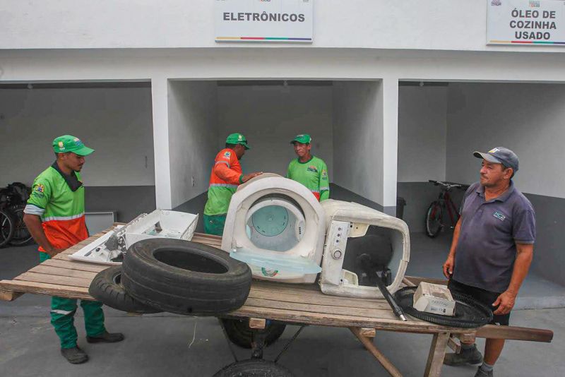 Inauguração do Primeiro Ecoponto Misto de Ananindeua na Cidade Nova Vl