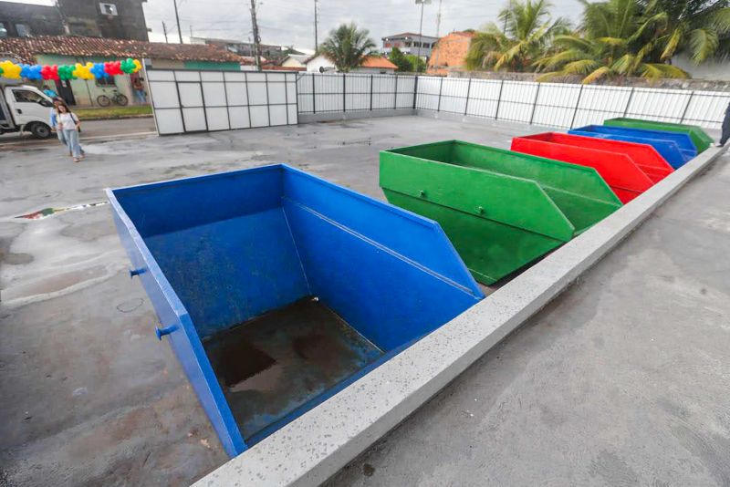 Inauguração do Primeiro Ecoponto Misto de Ananindeua na Cidade Nova Vl