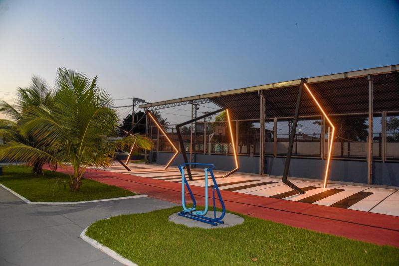 Praça Parque das Águas e Casa da Cultura em Águas Lindas