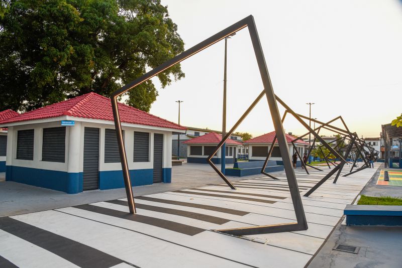 Praça Parque das Águas e Casa da Cultura em Águas Lindas
