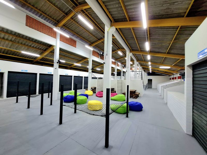 Praça Parque das Águas e Casa da Cultura em Águas Lindas