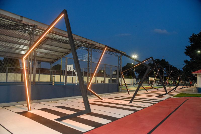 Praça Parque das Águas e Casa da Cultura em Águas Lindas