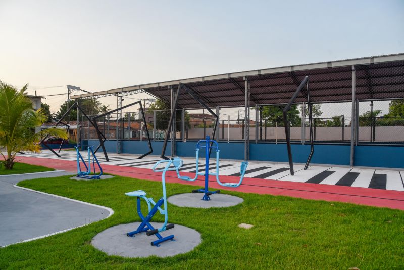 Praça Parque das Águas e Casa da Cultura em Águas Lindas