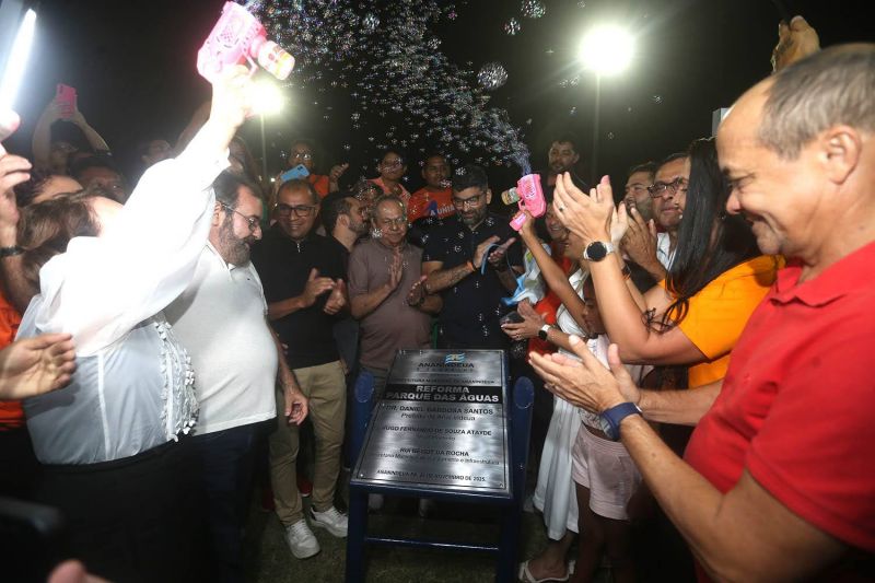 Reinauguração Parque das Águas e inauguração Casa da Cultura em Água Lindas
