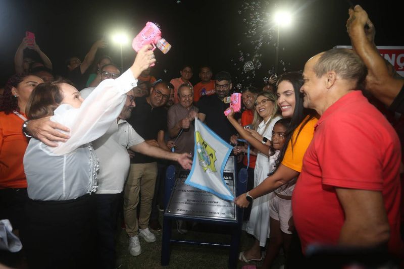 Reinauguração Parque das Águas e inauguração Casa da Cultura em Água Lindas