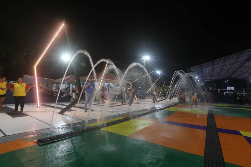 Reinauguração Parque das Águas e inauguração Casa da Cultura em Água Lindas