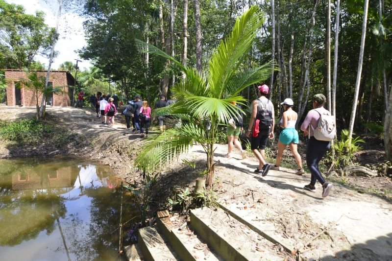 3ª Ecotrilha Ambiental com saída da Marina Canto da Ilha