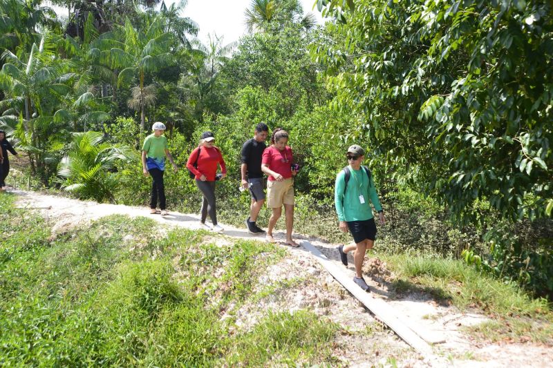 3ª Ecotrilha Ambiental com saída da Marina Canto da Ilha