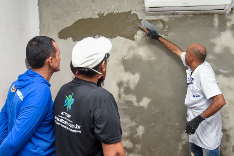 Curso Prático de pintura e de mecânica de refrigeração na CIP Ananindeua