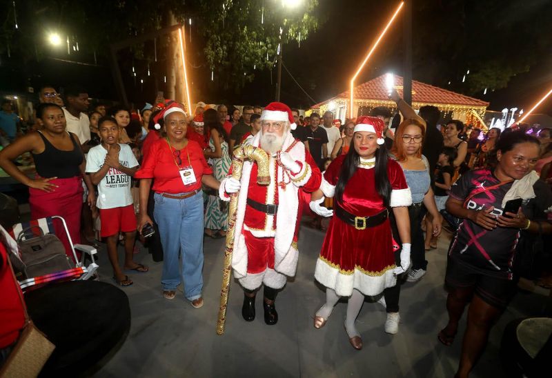 Abertura Natal do Amor no lado Sul Parque das Águas em Águas Lindas