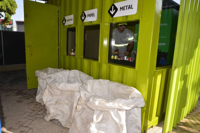 Inauguração do HUB de reciclagem na Cidade Nova